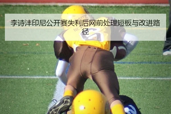李诗沣印尼公开赛失利后网前处理短板与改进路径